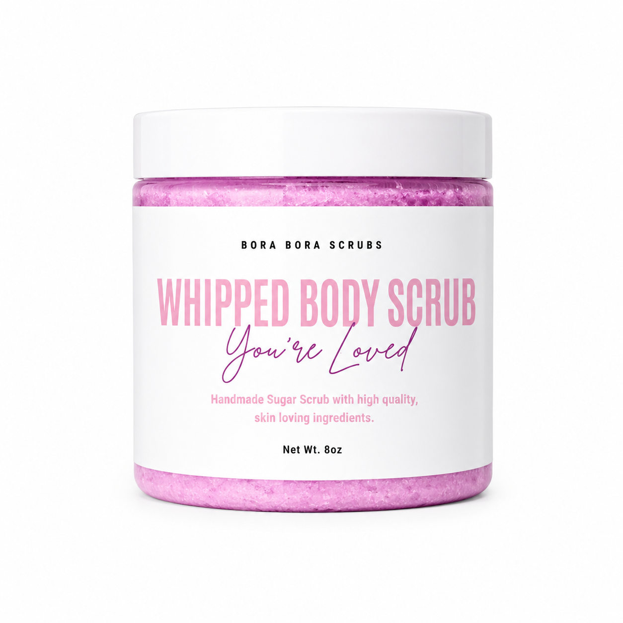 Whipped body scrubs